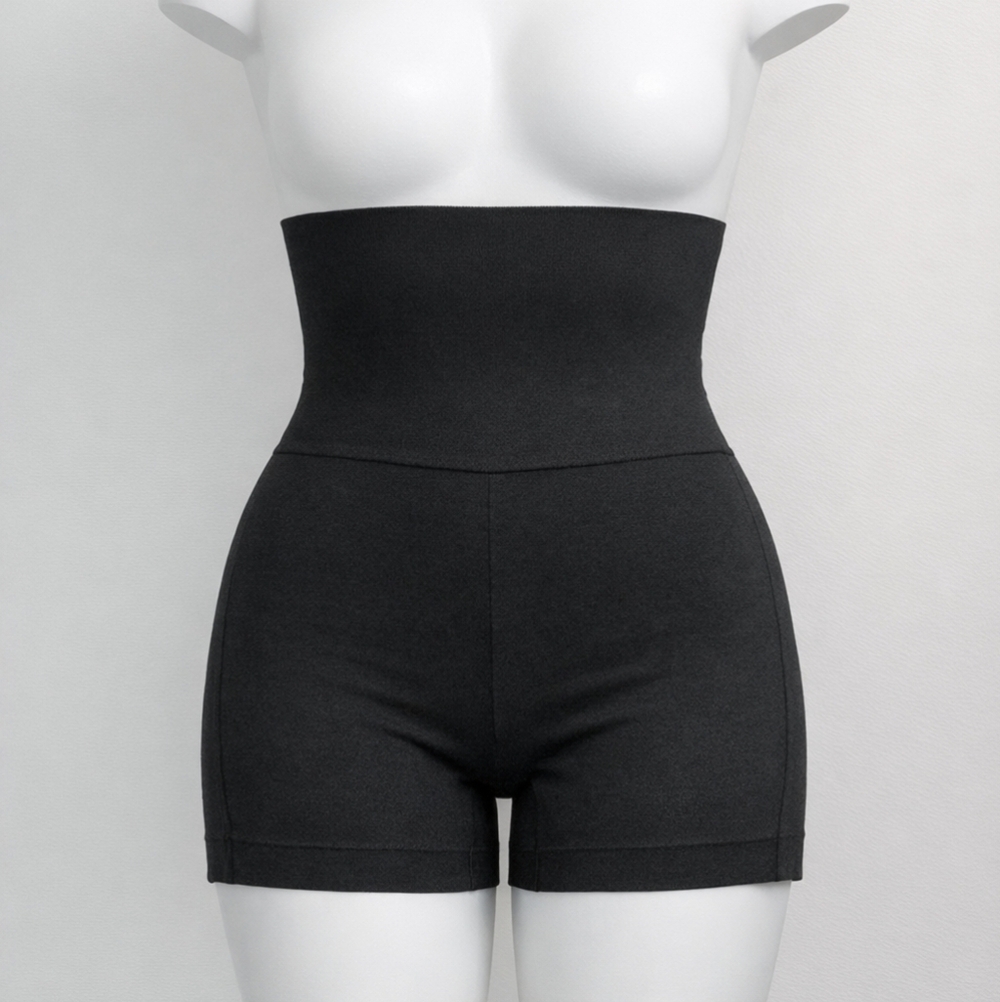 Ning Mi Shapewear Shorts Tummy Butt Control Women's Medium Black NWT
